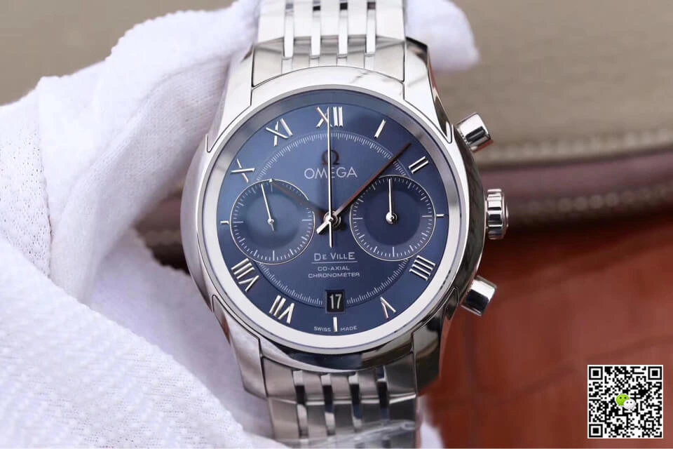 Omega De Ville 431.10.42.51.03.001 OM Factory 1:1 Best Edition Replica Watch Blue Dial